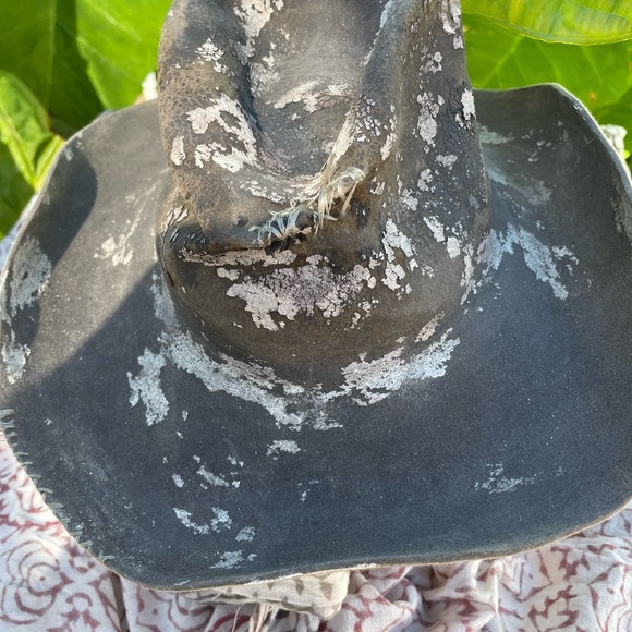 Ooak artist made deconstructed western hat - Picture 5 of 11